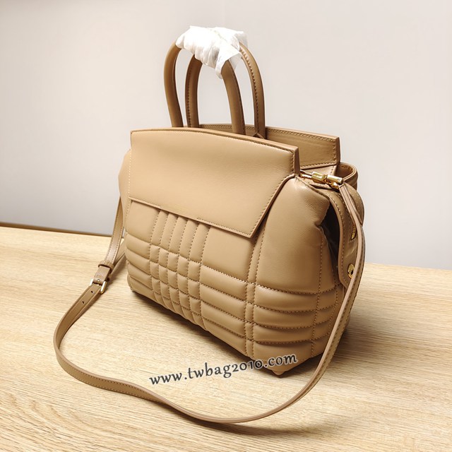 Burberry專門店新款小羊皮手提包 巴寶莉手拎肩背全皮女包 yxb1303